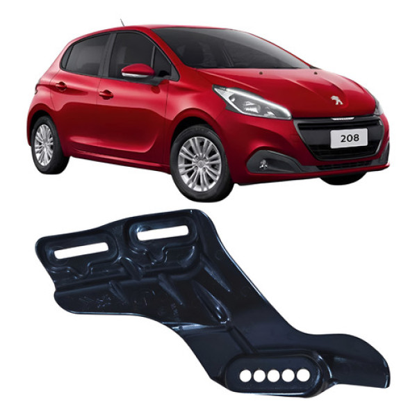 Guia Para-choque Dianteiro Esquerdo Peugeot 208 2019 9675143