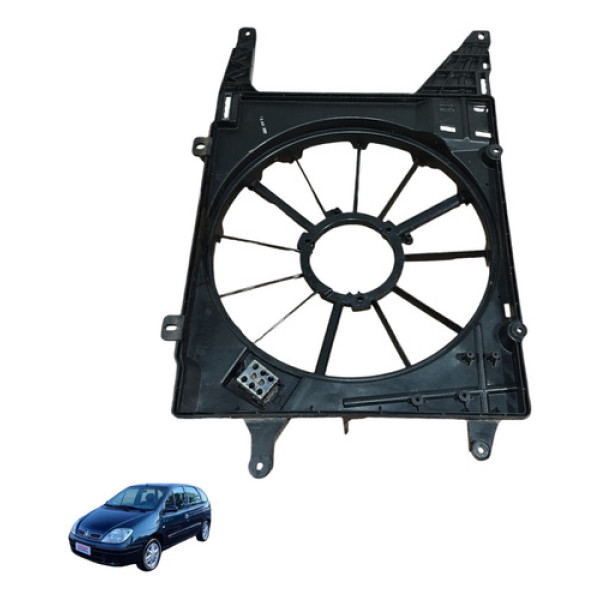 Defletor Ventoinha Renault Scenic 1.6 16v Ano 2001 A 2008