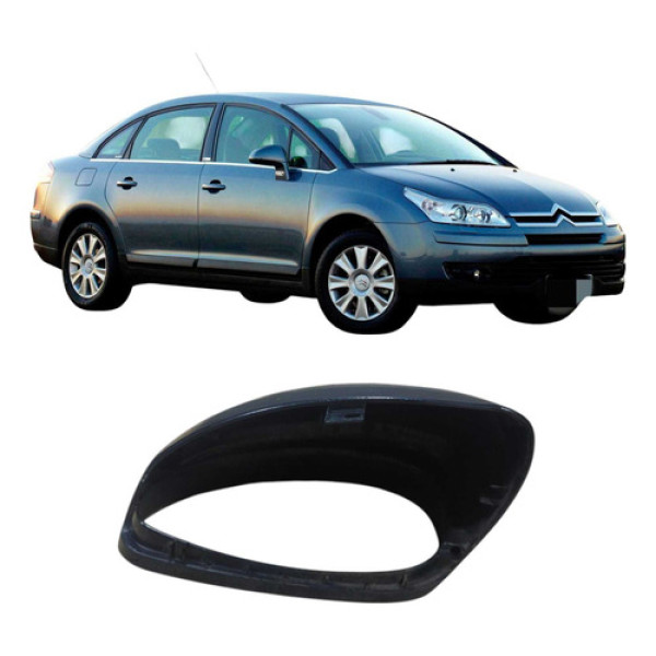 Capa Retrovisor Direito Citroën C4 2009 9646913077 Preto