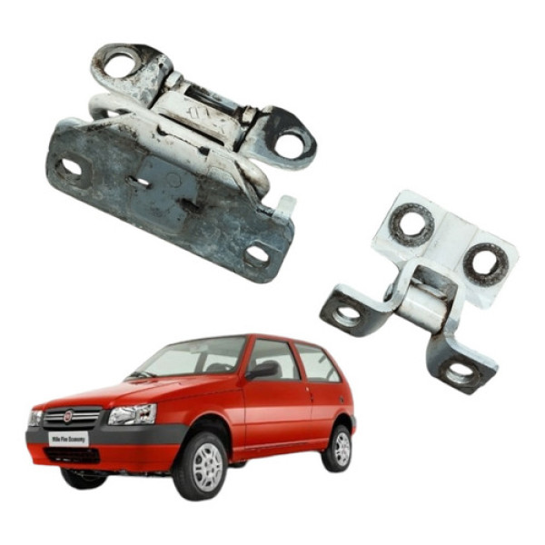 Par Dobradiça Inferior/superior Esquerda Uno Mille 2p 2005