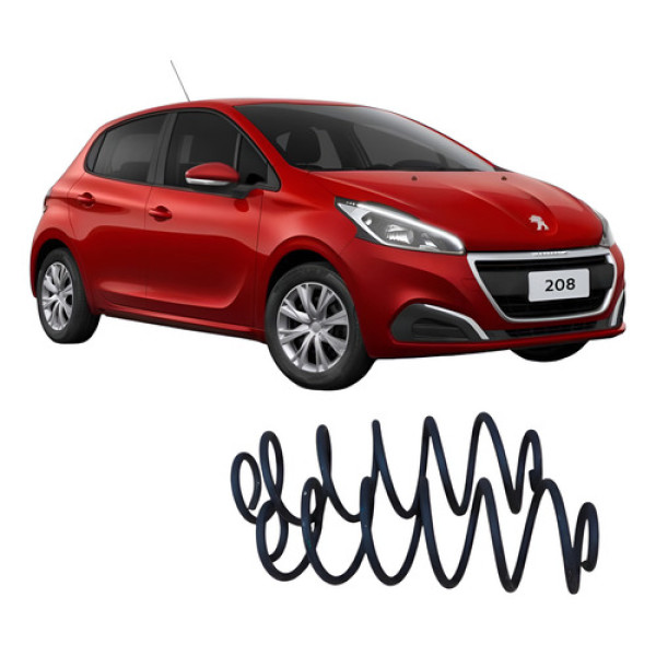 Par Molas Traseira Peugeot 208 2019