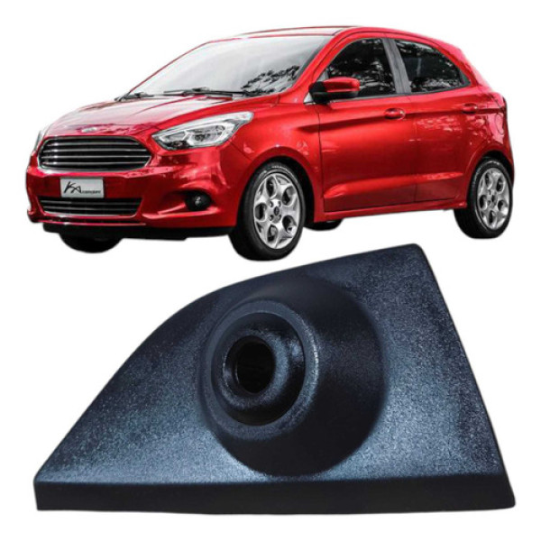 Acabamento Esquerdo Retrovisor Ford Ka 2015 E3b5a23409 Prata