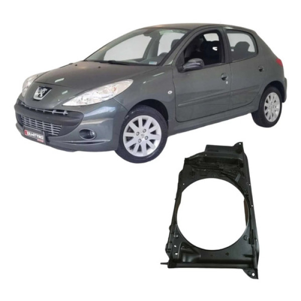 Suporte Eletrovemtilador Peugeot 207 2009 1.4 Original