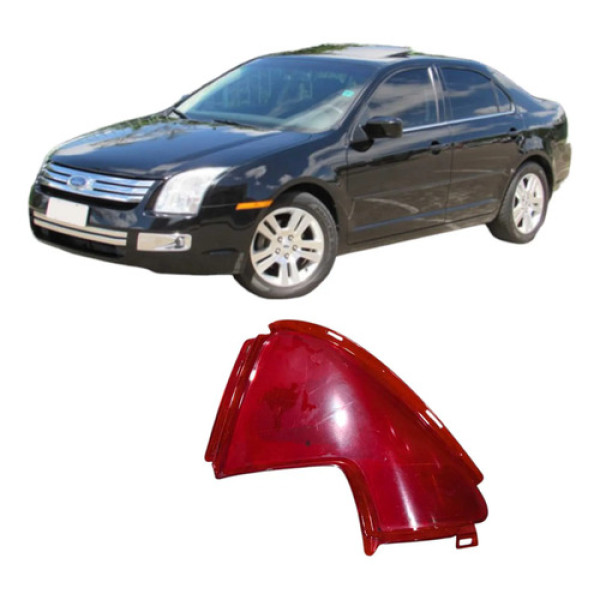 Lente Lanterna Traseira Direita Ford Fusion 2006 224984 Preto