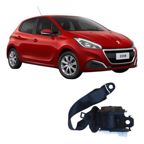 Cinto De Segurança Traseiro Direito Peugeot 208 2019