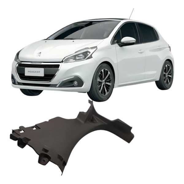 Soleira Porta Traseira Direita Peugeot 208 2017  98011550 Branco