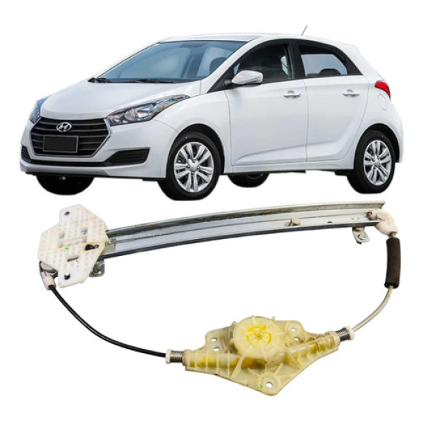 Máquina Vidro Traseira Esquerda Hyundai Hb20 1.0 3c 2018