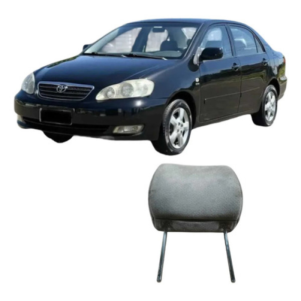 Apoio Encosto Cabeça Toyota Corolla 2004 Original Preto