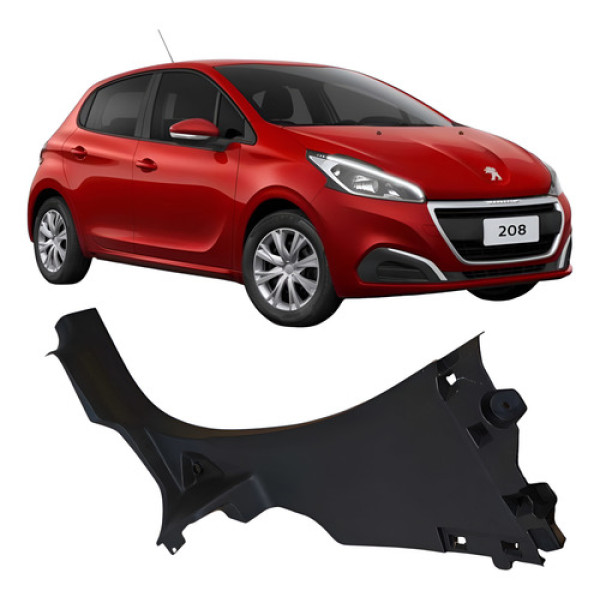 Soleira Porta Traseira Esquerda Peugeot 208 2019 98011550 Prata