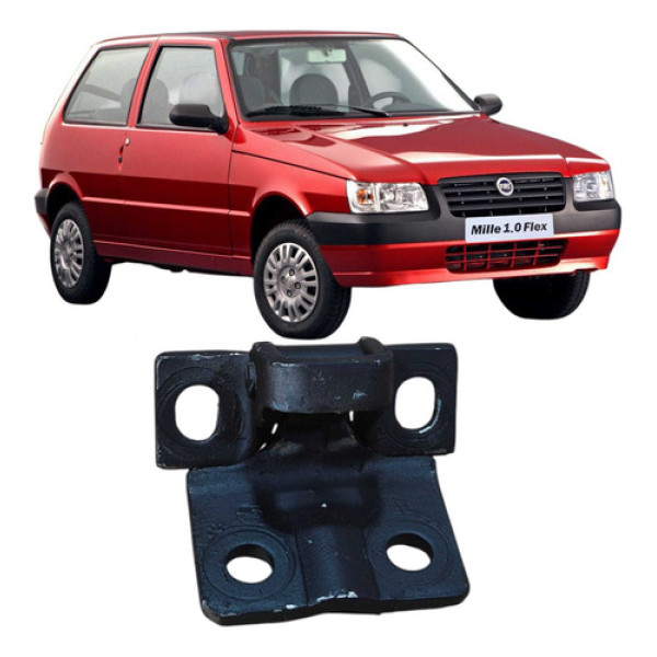 Dobradiça Esquerda Inferior Fiat Uno Mille 2006 1.0 2p