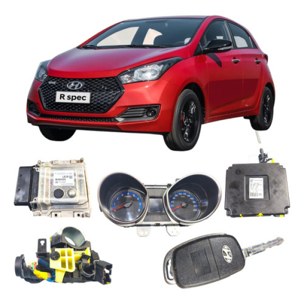 Kit Code Módulo Injeção Hyundai Hb20 1.0 3cc 2018 3911104220