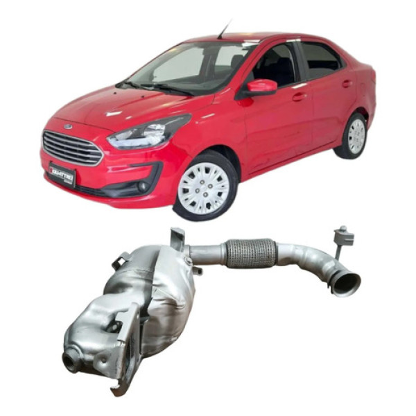 Coletor Catalizador Ford Ka 2020 1.0 3c Original 