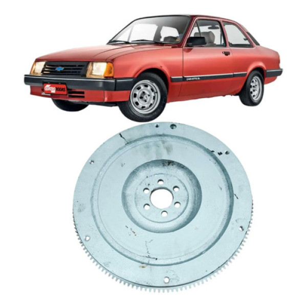 Volante Direção Chevrolet Chevette 1989 1.6 2p Original Prateado