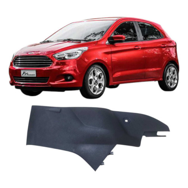 Acabamento Lateral Esquerdo Console Ford Ka 2014 A 2021