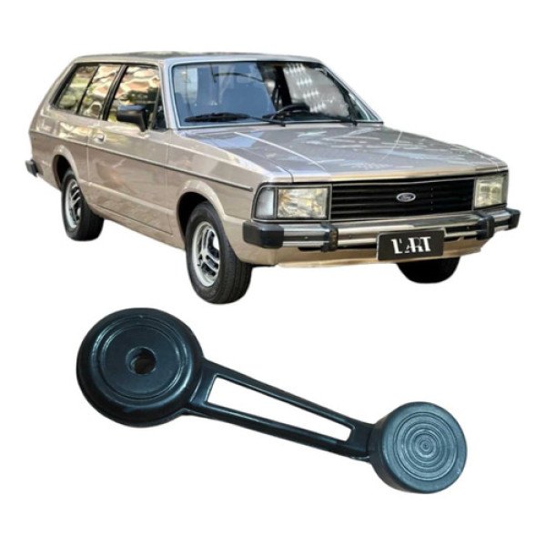 Manivela Vidro Ford Belina Ii 1984 1.6 2p Original Preto