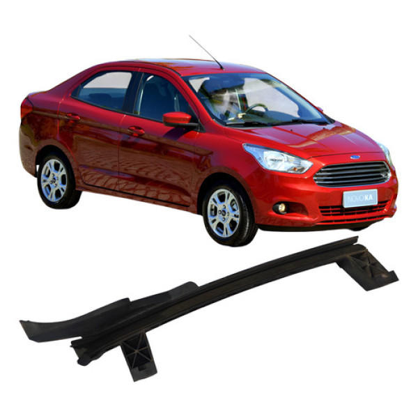 Guia Canaleta Vidro Dianteiro Esquerdo Ford Ka 1.0 3c 2018  Branco