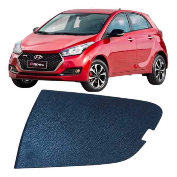 Tampa Lanterna Traseira Esquerda Hyundai Hb20 2017 817871s20 Esquerdo/motorista Preto