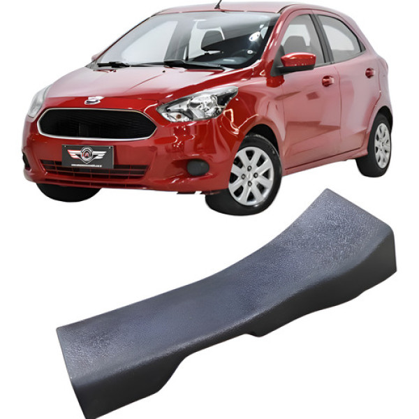 Soleira Da Porta Traseira Direita Ford Ká Hatch 2015 À 2020 Preto