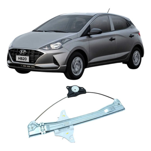 Maquina Vidro Dianteira Direita Hb20 2020 1.0 3c Original