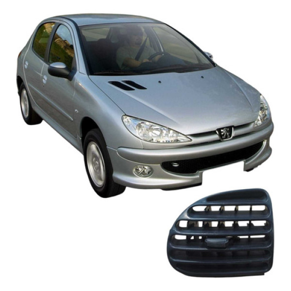 Difusor Ar Esquerdo  Peugeot 206 207 2008 1.4 4p Sensation