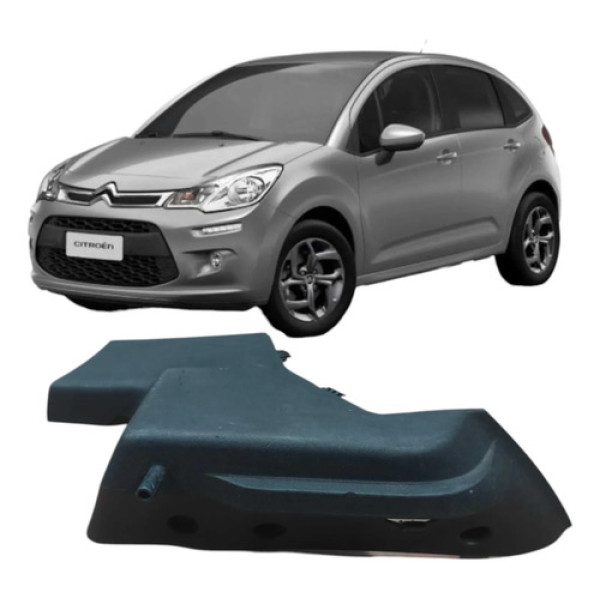 Suporte Bagagito Traseiro Direito C3 2012 2019 96759175 Preto