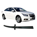 Canaleta Vidro Traseiro Esq Chevrolet Cruze Sedan 2014 Orig Prateado