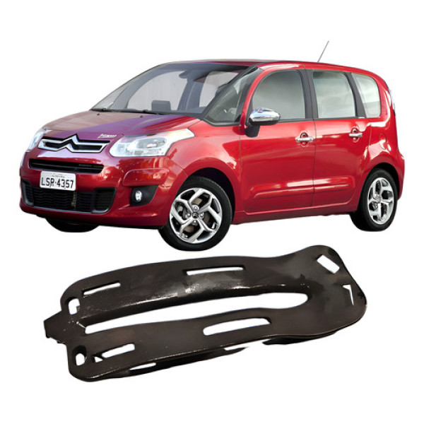 Borracha Do Console Central C3 Picasso 2014  9688554377