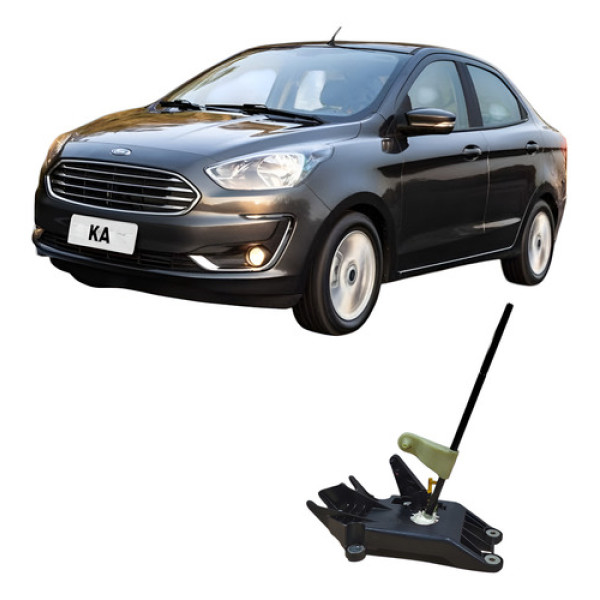 Trambulador Câmbio Marcha Ford Ka 2018 Branco