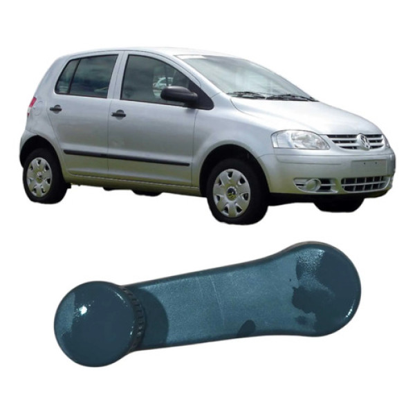 Manivela Vidro Saveiro Parati Fox 2007 Original 600837581a Preto