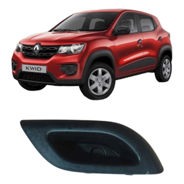 Puxador Porta Traseiro Direito Renault Kwid 2019 829505567 Preto