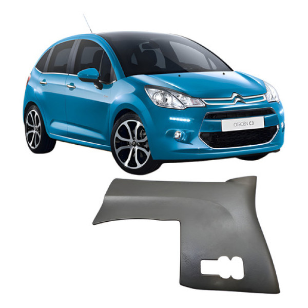 Moldura Inferior Painel Lado Esquerdo Citroën C3 2013 A 2019 .