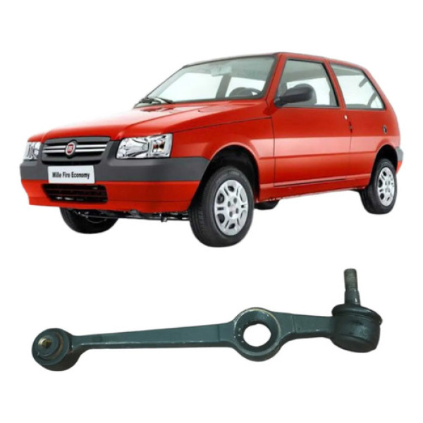 Braço Oscilante Direito Fiat Uno Mille 2010 1.0 2p Original