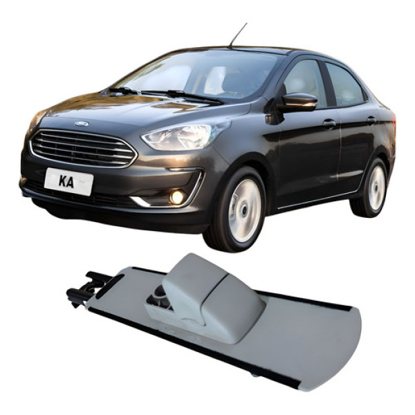 Regulador Altura Cinto Segurança Ford Ka 2018 Branco Branco