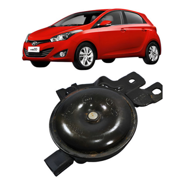  Buzina Hyundai Hb20 1.0 3c 2013-2019 9663015002  .