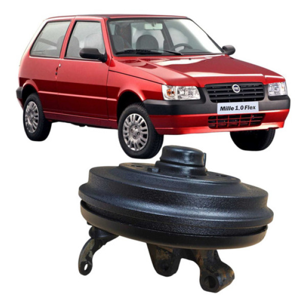 Cubo De Roda Traseiro Esquerdo Fiat Uno Mille 2006