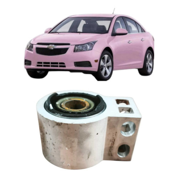 Bucha Borracha Bandeja Dianteira Gm Cruze 2013 1.8 13334021