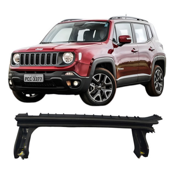 Guia Vidro Traseira Esquerda Jeep Renegade 2015- 2019 Preto