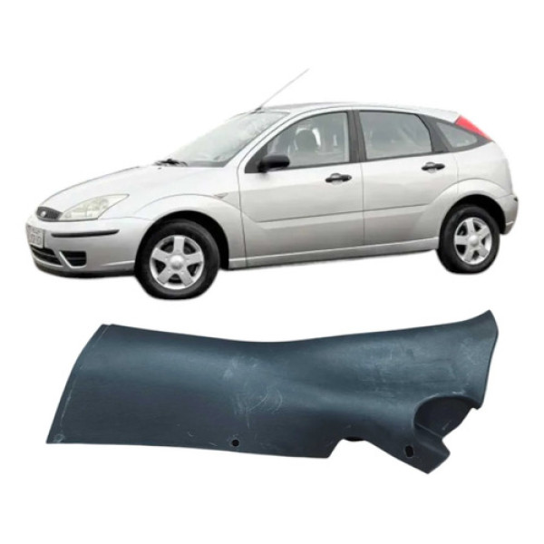 Acabamento Traseiro Coluna Esquerdo Focus 2007 98aba31017as  Prateado