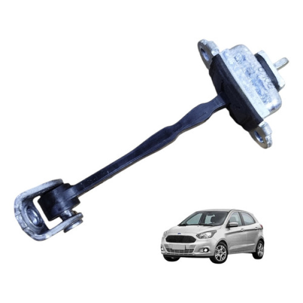 Limitador Porta Dianteiro Direito Ford Ka 2015 A 2021 Dianteira Direito Preto
