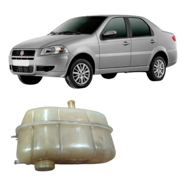 Reservatorio Agua Radiador Fiat Siena 2013 1.0 4p Original