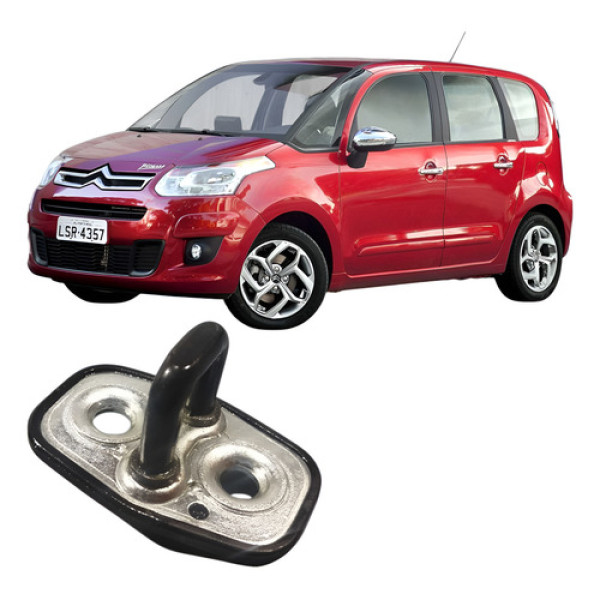 Batente Fechadura C3 Picasso 2014 9671947080 Preto Preto