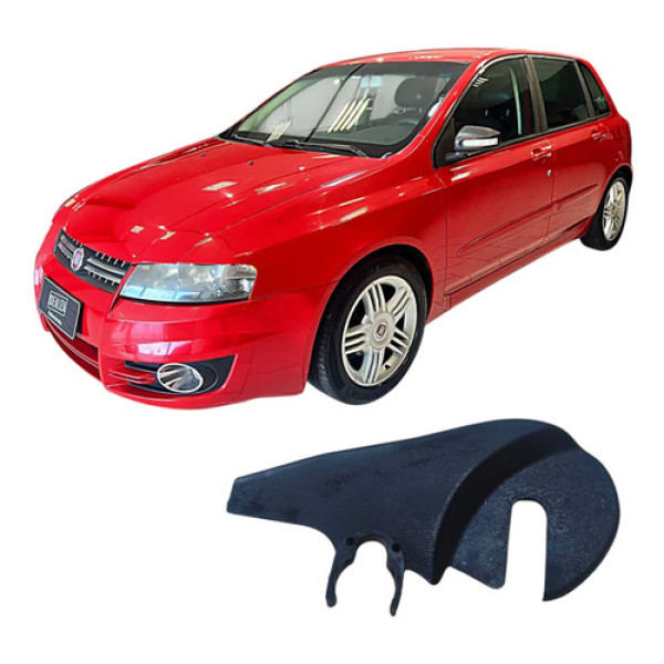 Acabamento Banco Dianteiro Esquerdo Fiat Stilo 2009 Preto