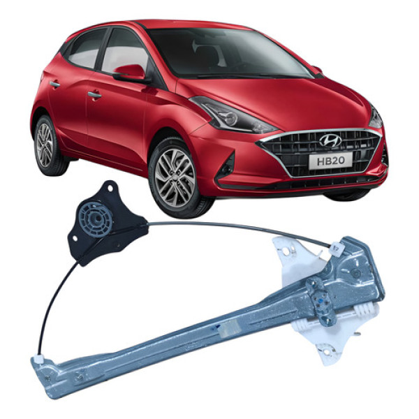 Máquina Vidro Elétrico Dianteiro Esquerdo Hyundai Hb20 2021