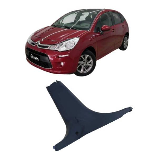 Acabamento Coluna Central Esquerda Citroen C3 2013 96757081
