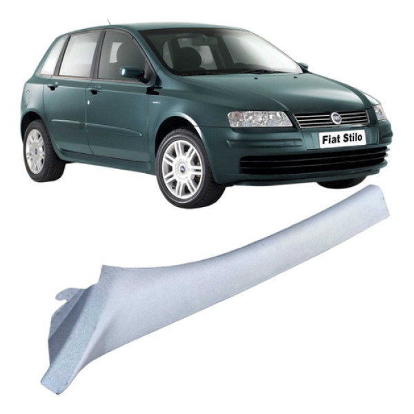 Acabamento Coluna Parabrisa Esquerdo Fiat Stilo 2003