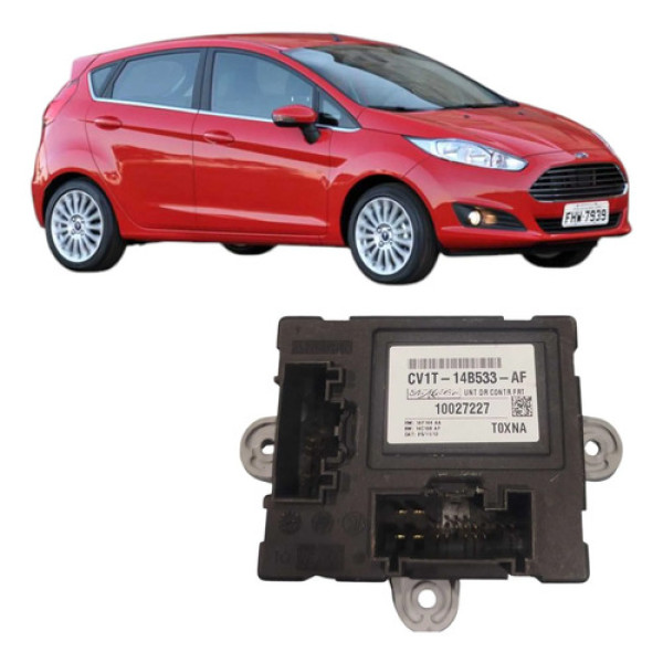 Módulo Vidro Porta Dianteira Direita New Fiesta 2014 A 2019