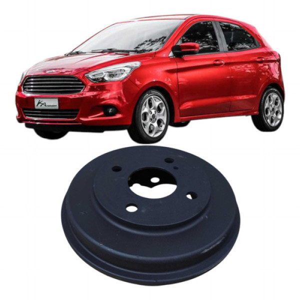 Tambor Freio Traseiro Ford Ka 2015 1.0 3c C1bc1126c