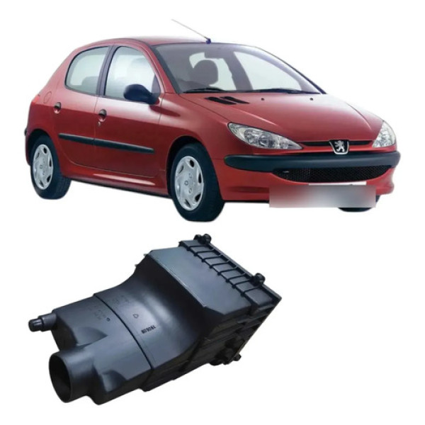 Caixa Filtro Ar Peugeot 206 1.4 2008 9634107180 Original
