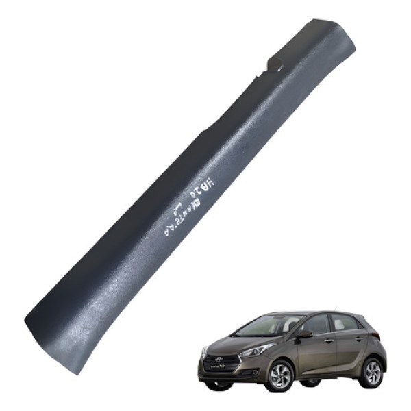 Soleira Dianteira Esquerda Hyundai Hb20 2015 2016 2017 2018 Preto