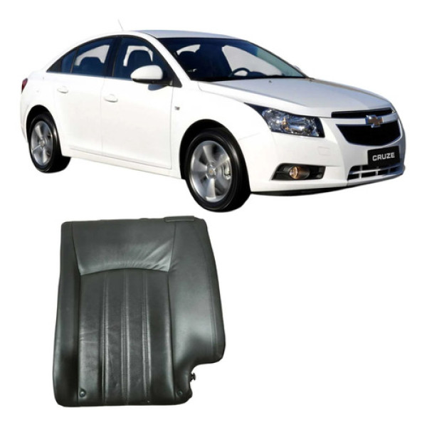 Encosto Banco Traseiro Esquerdo Cruze  2013 1.8 Original Preto